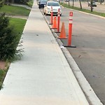 Obstruction - Public Road/Walkway at 8603 149 Street NW